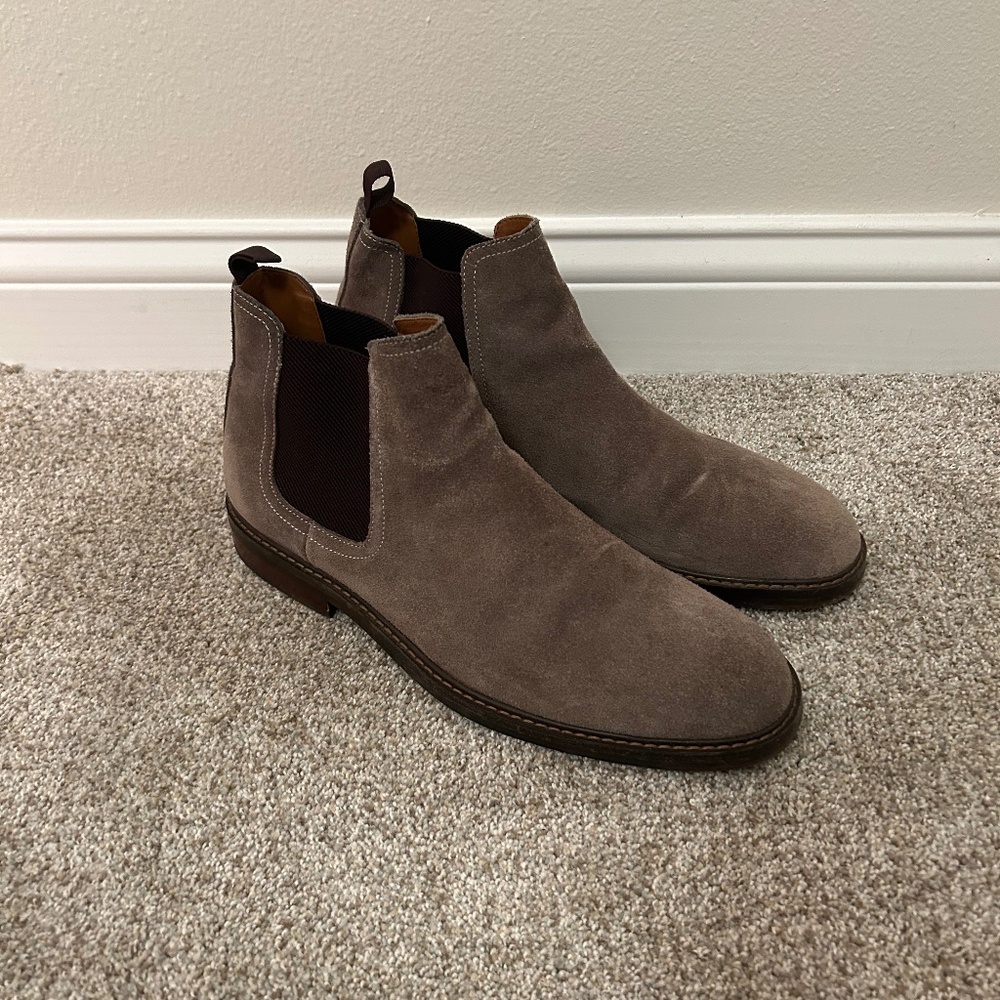 Nordstrom Suede Chelsea Boots